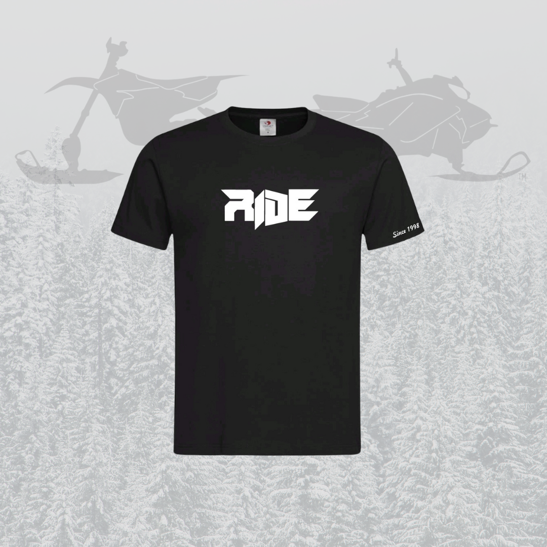 Maglia T-Shirt Girocollo RIDE Black Unisex