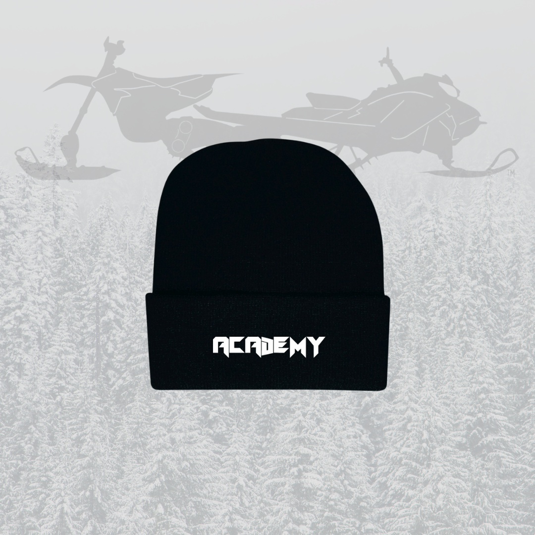 Berretto Beanie ACADEMY Black Unisex